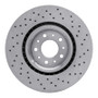 DFC 05-06 Ford GT Rear Drilled Brake Rotor