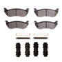 R1 1996-2002 Ford Crown Victoria Rear R1 Optimum OE Pads & Hardware Kit