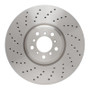 DFC 15-19 BMW X5 Left Front Drilled Brake Rotor