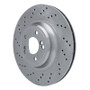 DFC 15-20 BMW M2 Left Rear Drilled Brake Rotor