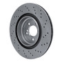 DFC 15-20 BMW M2 Left Rear Drilled Brake Rotor