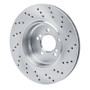 DFC 08-13 BMW M3 Left Rear Drilled Brake Rotor