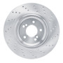 DFC 08-13 BMW M3 Left Rear Drilled Brake Rotor