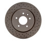 DFC 00-06 Jaguar XKR Rear Drilled Brake Rotor