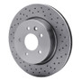 DFC 00-06 Jaguar XKR Rear Drilled Brake Rotor