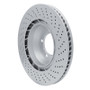 DFC 10-23 Porsche 911 Left Rear Drilled Brake Rotor