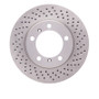 DFC 05-08 Porsche Boxster Right Front Drilled Brake Rotor
