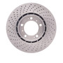 DFC 98-12 Porsche Boxster Right Front Drilled Brake Rotor