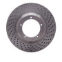 DFC 82-89 Porsche 911 Right Front Drilled Brake Rotor