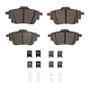 R1 2020-2025 Nissan Sentra Rear R1 Ceramic Pads & Hardware Kit