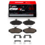 R1 1986-1993 Ford Mustang Rear R1 Optimum OE Pads & Hardware Kit