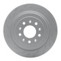 DFC 16-19 Cadillac ATS Left Rear GeoSPEC Coated Rotor - Slotted