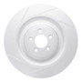 DFC 08-09 Jaguar XKR Right Front GeoSPEC Coated Rotor - Slotted