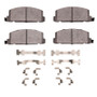 R1 1984-1987 Isuzu Pickup Front R1 Optimum OE Pads & Hardware Kit