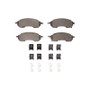 R1 2021-2025 Ford Ranger (USA/Canada) Rear Performance Off-Road/Tow Brake Pads & Hardware Kit