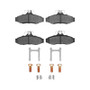 R1 97-04 Daewoo Leganza Rear Semi Met Pads & Hardware Kit