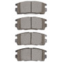 R1 07-17 Chevrolet Captiva Sport Rear R1 Optimum OE Brake Pads