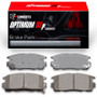 R1 07-17 Chevrolet Captiva Sport Rear R1 Optimum OE Brake Pads