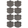 DFC 06-13 Chevrolet Corvette Rear 5000 Advanced Low Metallic Brake Pads