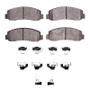 R1 2005-2012 Ford F-350 Super Duty 2WD Front Performance Off-Road/Tow Brake Pads & Hardware Kit