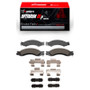 R1 04-10 Chevrolet C4500 Kodiak Rear Optimum OE Pads & Hardware Kit