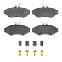R1 94-04 Land Rover Range Rover Front Semi Met Pads & Hardware Kit