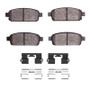 R1 2011-2019 Buick CASCADA Rear R1 Semi Met Pads & Hardware Kit