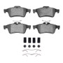 R1 2003-2023 Cadillac BLS (Mexico) Rear R1 Semi Met Pads & Hardware Kit