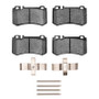 R1 2003-2011 Mercedes-Benz SL600 Rear R1 Semi Met Pads & Hardware Kit