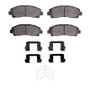 R1 2006-2020 Acura TLX Front R1 Ceramic Pads & Hardware Kit