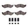 R1 1998-1999 Dodge Dakota 4WD Front R1 Semi Met Pads & Hardware Kit