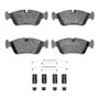 R1 91-98 BMW 318I Front Semi Met Pads & Hardware Kit