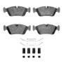 R1 92-08 BMW 325IS Front Semi Met Pads & Hardware Kit