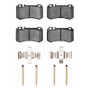 R1 07-13 Mercedes-Benz S600 Rear Optimum OE Pads & Hardware Kit