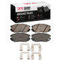 DFC 05-11 Hyundai Azera Front 5000 Advanced Ceramic Brake Pads and Hardware Kit