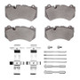 DFC 04-05 Ferrari 360 Front 5000 Advanced Low Metallic Brake Pads and Hardware Kit