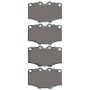 R1 76-89 Toyota Land Cruiser Front R1 Optimum OE Brake Pads
