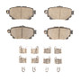 R1 2020-2025 Lexus IS300 Rear R1 Ceramic Pads & Hardware Kit