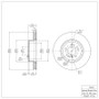 DFC 04-10 BMW 650I CONVERTIBLE Front Brake Rotor