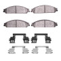 DFC 08-09 Mercury Sable Front 5000 Advanced Ceramic Brake Pads and Hardware Kit