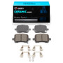 R1 2004-2012 Chevrolet HHR Front R1 Ceramic Pads & Hardware Kit