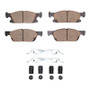 DFC 19-21 Ford Edge Front 5000 Advanced Ceramic Brake Pads and Hardware Kit
