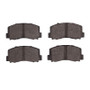 DFC 83-83 Mitsubishi Cordia Front 5000 Advanced Semi Metallic Brake Pads
