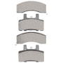 DFC 88-02 Chevrolet C3500 Front Heavy Duty Pads - Semi Metallic
