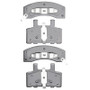 DFC 88-02 Chevrolet C3500 Front Heavy Duty Pads - Semi Metallic