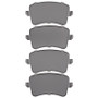 DFC 12-17 Audi A4 Quattro Rear 5000 Advanced Ceramic Brake Pads