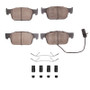 DFC 16-25 Audi A5 Sportback Front 5000 Advanced Ceramic Brake Pads and Hardware Kit