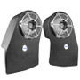 DS18 2018-23 Jeep JL/JLU Subwoofer Enclosure Fits 2x 10in Wheel Well Sealed Left & Right (w/out Amp)