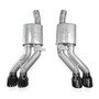 Stainless Works 22-25 Cadillac CT5-V Blackwing Axle Back Exhaust - Black Chrome Tips