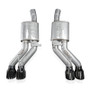 Stainless Works 22-25 Cadillac CT5-V Blackwing Axle Back Exhaust - Black Chrome Tips